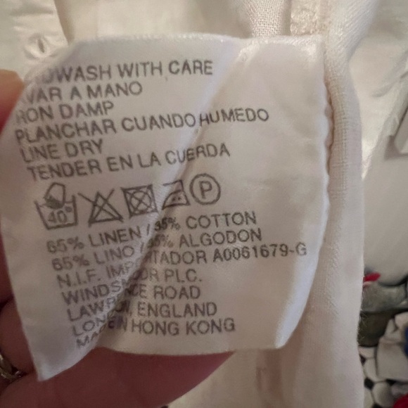 Linen Top - Picture 4 of 4